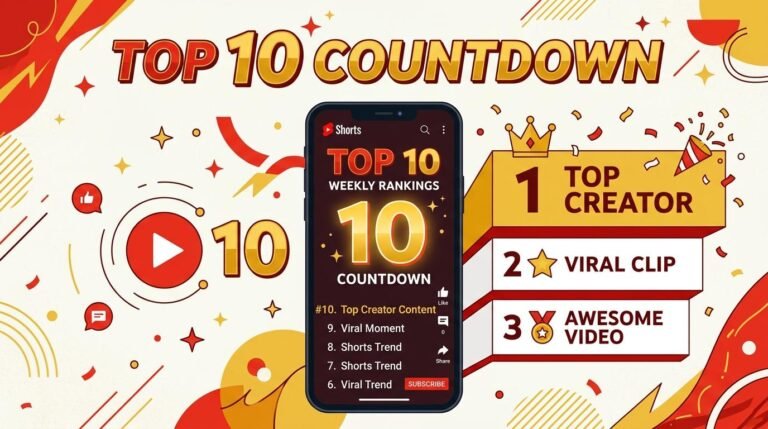 How to Make a Top 10 Video for YouTube Shorts